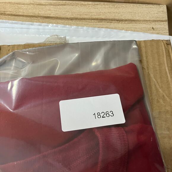 Russell T-Shirt Mens Size L Red Graphic Carnegie Mellon Cotton Tee - Picture 7 of 7